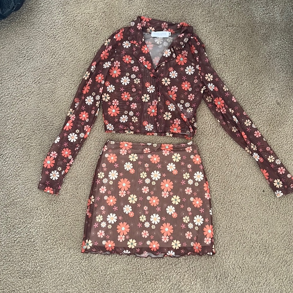 Nectar clothing flower set